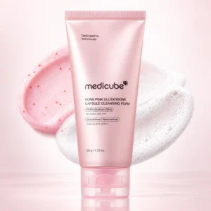 MEDICUBE – PDRN Pink Glutathione Capsule Cleansing Foam 120 g