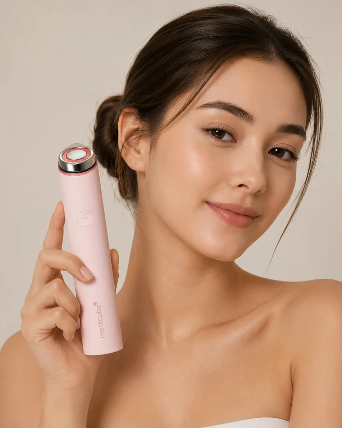 MEDICUBE – Booster Pro mini PLUS pink – Dispositivo Facial Potenciador de Skincare - Imagen 3