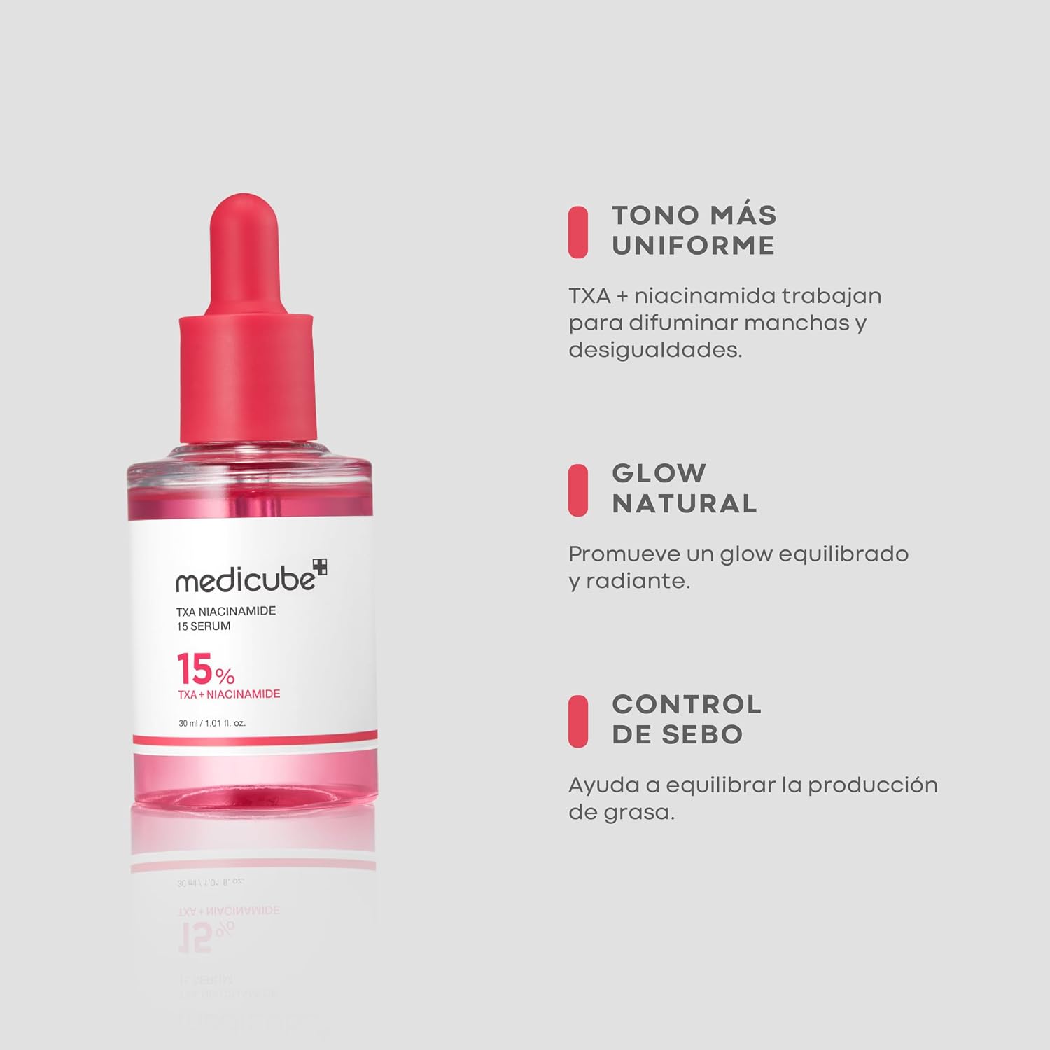 MEDICUBE – TXA Niacinamide 15 Serum | 30 ml - Imagen 3