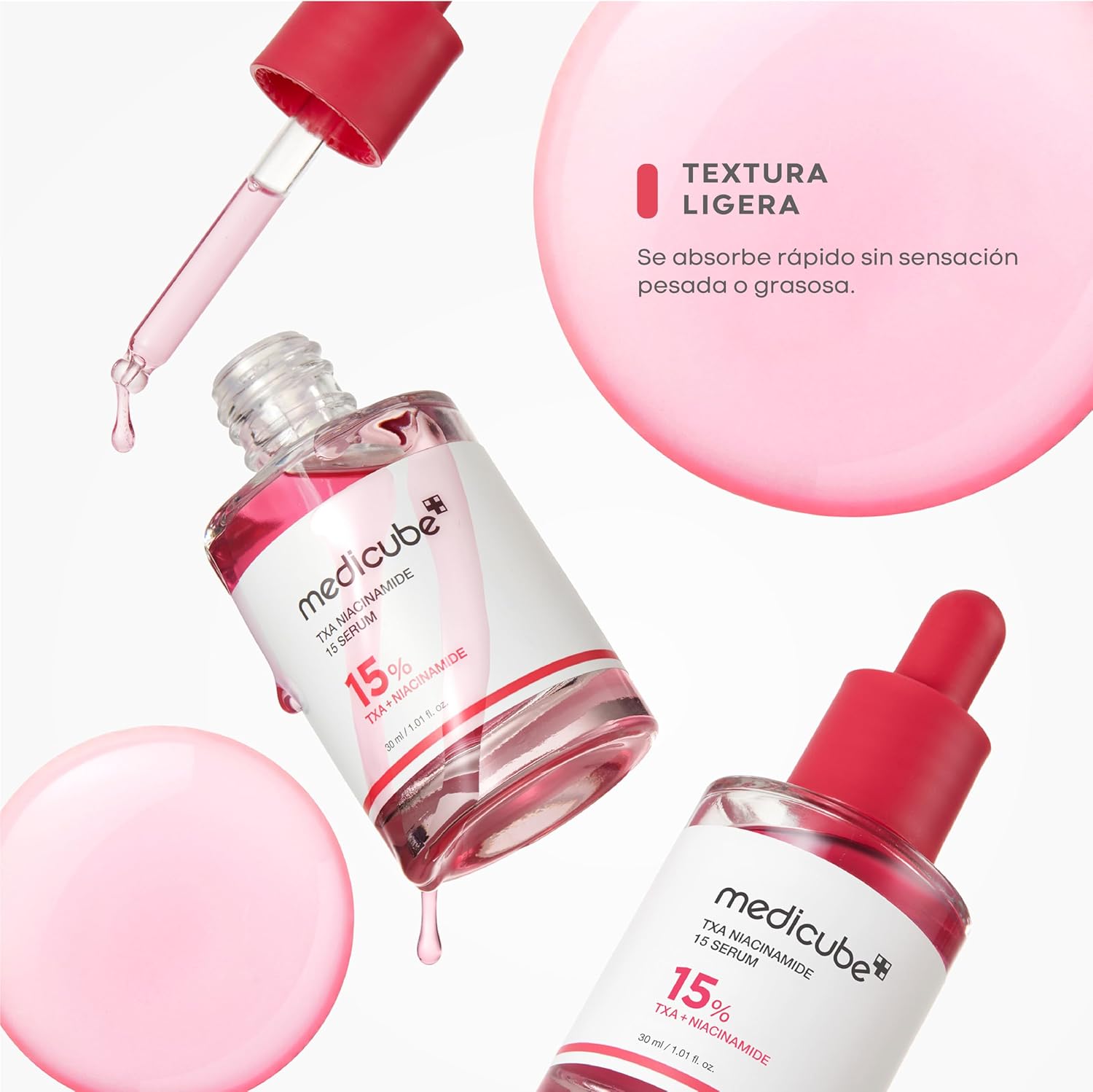 MEDICUBE – TXA Niacinamide 15 Serum | 30 ml - Imagen 4