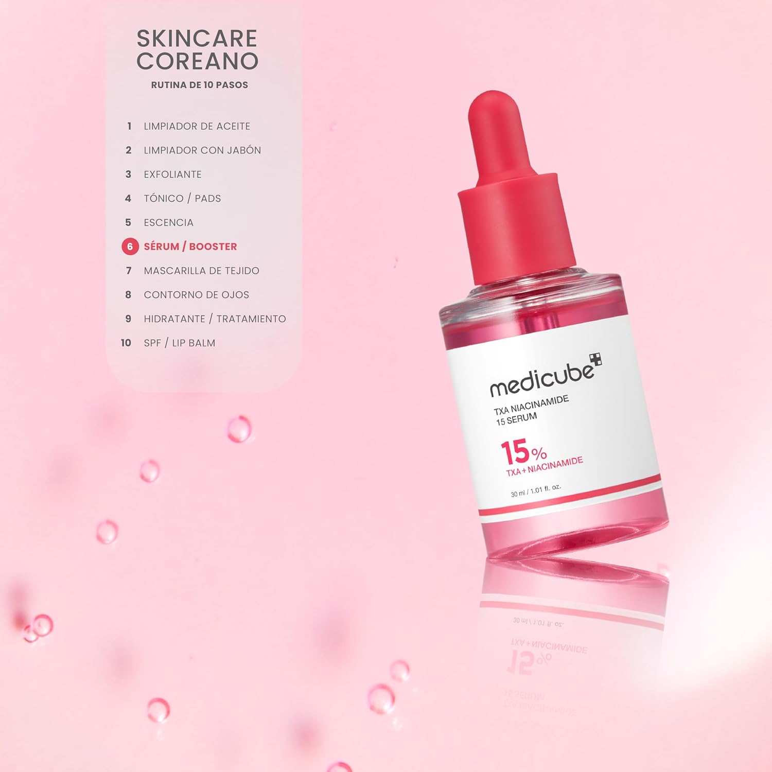 MEDICUBE – TXA Niacinamide 15 Serum | 30 ml - Imagen 5